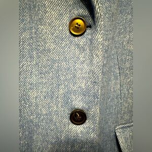 Worn once. Blue XL Peacoat with black buttons. 

Love but no longer fits :(